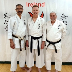 Shihan Chris Thompson, Sensei Brendan O'Neill, Sensei Dave Martin