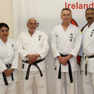 Sensei Michele, Sensei Dave, Sense Brendan, Shihan Chris